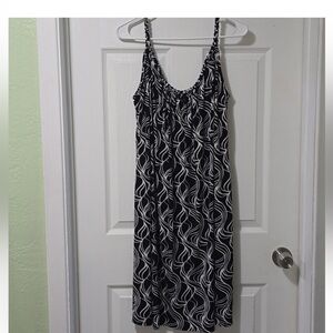 Lane Bryant size 18/20 dress, black-and-white